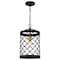 Quoizel Calais 1-Light Earth Black Mini Pendant CAI1510EK - alternate 1